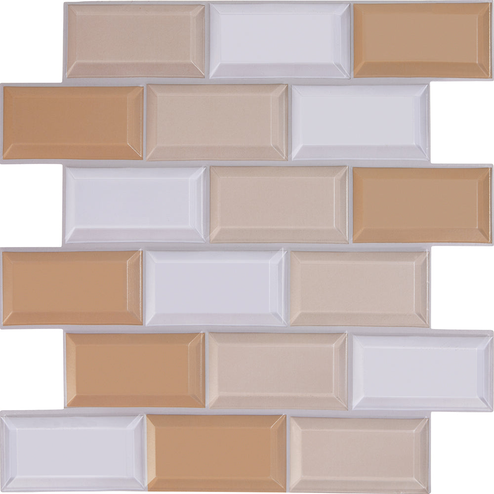 Brique de Parement Beige et Blanche